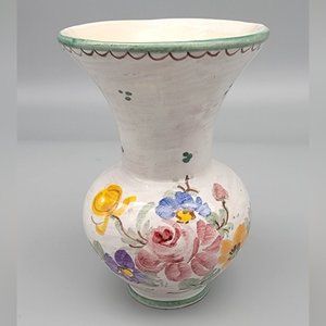 Vintage Floral Vase
